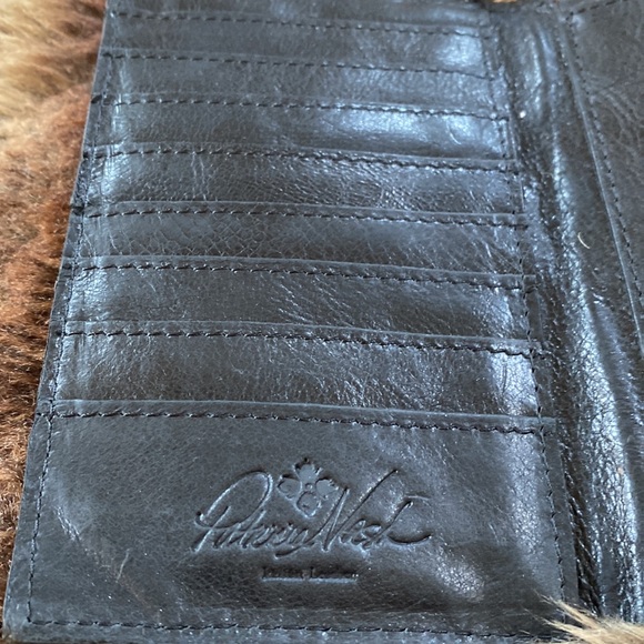 Patricia Nash Black Leather Wallet with Tassel - Picture 5 of 7